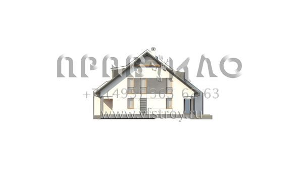 Проект удобного двухэтажного дуплекса  S3-159-3 (ZB15)
