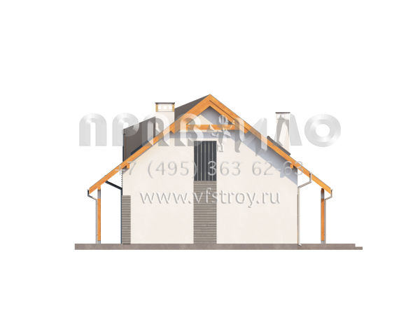 Проект дома для семьи из 4 человек S3-112-1 (Z146)