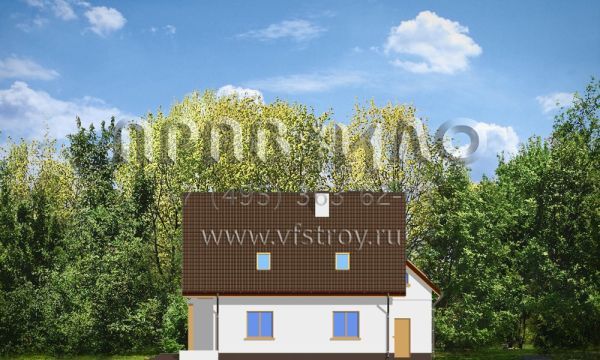 Проект дома с функциональной планировкой S8-266-2 (Роща)