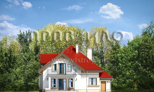 Проект красивого коттеджа S8-263 (Амадеус)