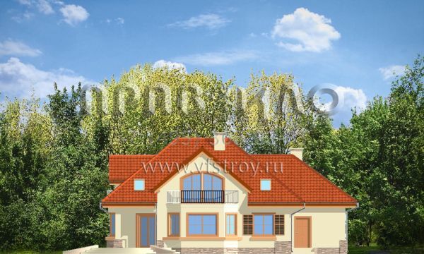 Проект просторного загородного дома S8-294-2 (Майя 2)