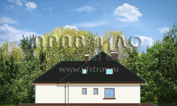 Проект дома для проблемного участка S8-282 (Наталья 2)