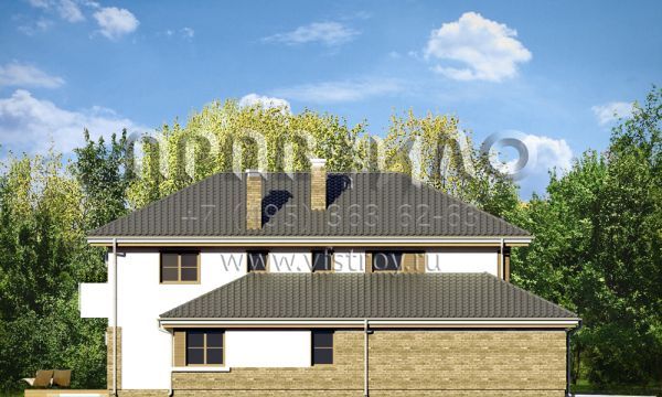 Проект комфортабельной виллы S8-320-1 (Кассиопея 5)