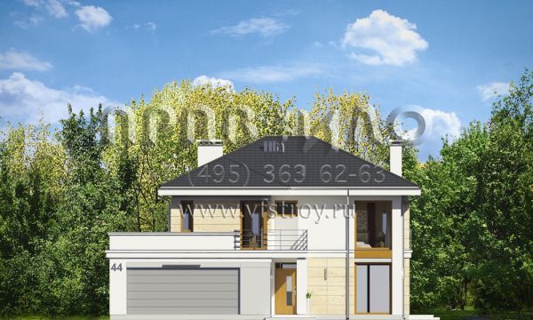 Проект большого дорогого дома S8-217 (Ривьера 4)