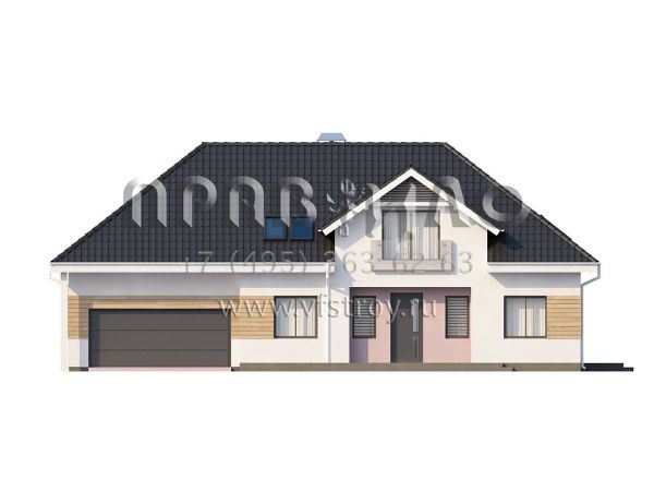 Проект загородного дома с функциональным чердаком  S3-276 (Z171)