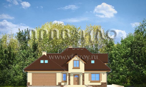 Проект комфортабельного загородного дома S8-293 (Майя 3)