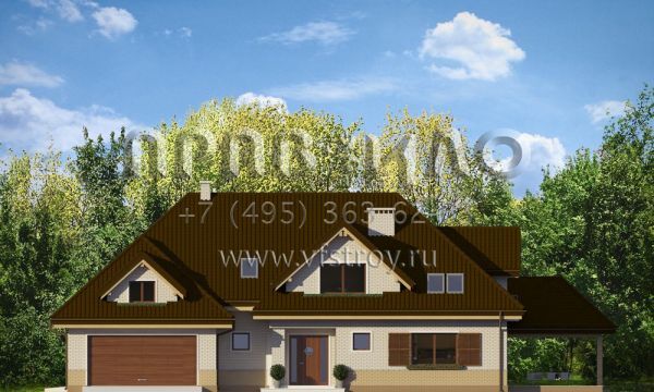 Проект запоминающегося коттеджа S8-442 (Йоанна 2)