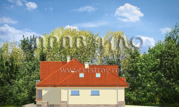 Проект просторного загородного дома S8-294-2 (Майя 2)