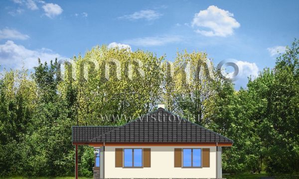 Проект коттеджа для сложного участка S8-144-1 (Д05)