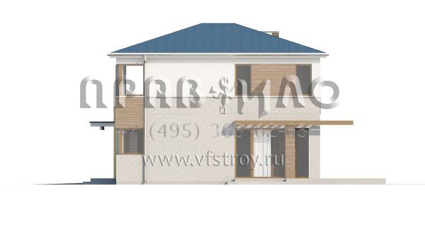 Проект в стиле классического модерна  S3-134-2 (ZX47)