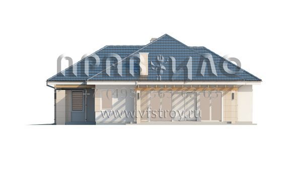 Проект компактного частного дома S3-164 (Z201)