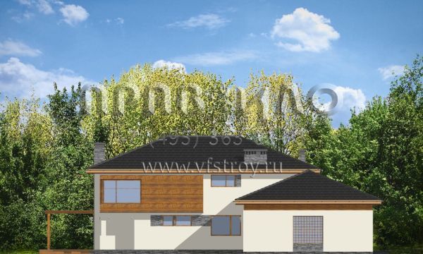 Проект стильного современного дома S8-426 (Южный)