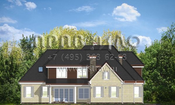 Проект элитного котеджа S8-458 (Даллас)