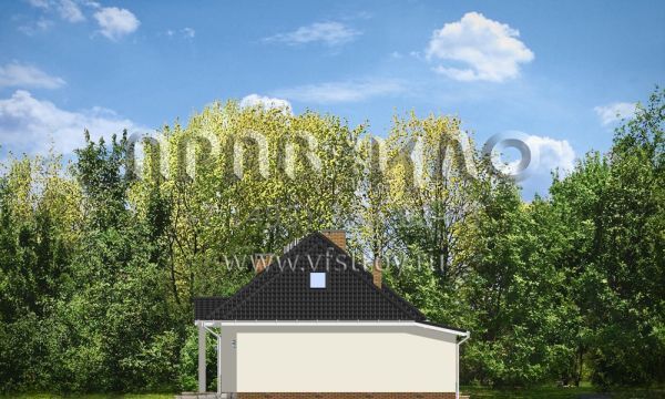 Проект дома с многоскатной кровлей S8-224-1 (Магнолия)