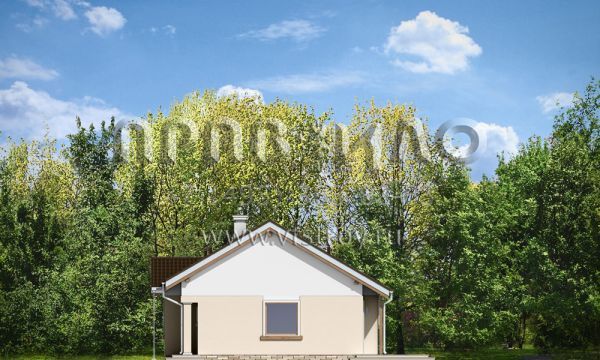 Проект одноэтажного коттеджа с тремя спальнями S8-104 (Киприан 2)