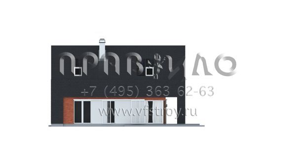 Проект частного классического дома для двоих  S3-152 (Z215)