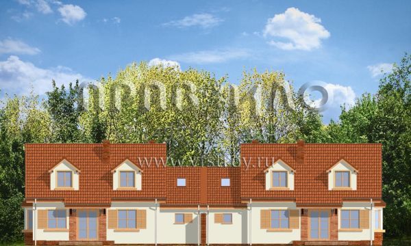 Проект спаренного дома S8-199-3 (Шквал)