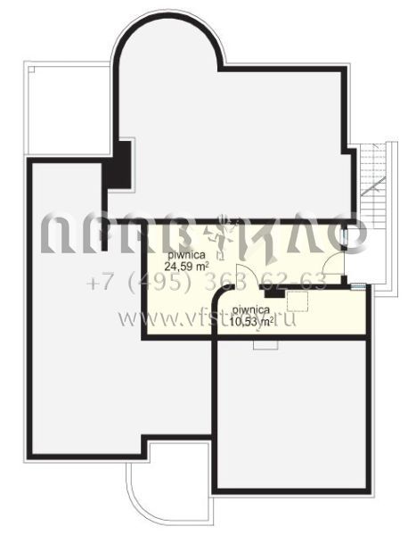 Проект коттеджа в стиле современного модерна S8-451-1 (Габриэль 2)