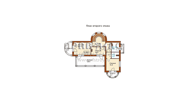 Проект роскошного дома  L-219-1P