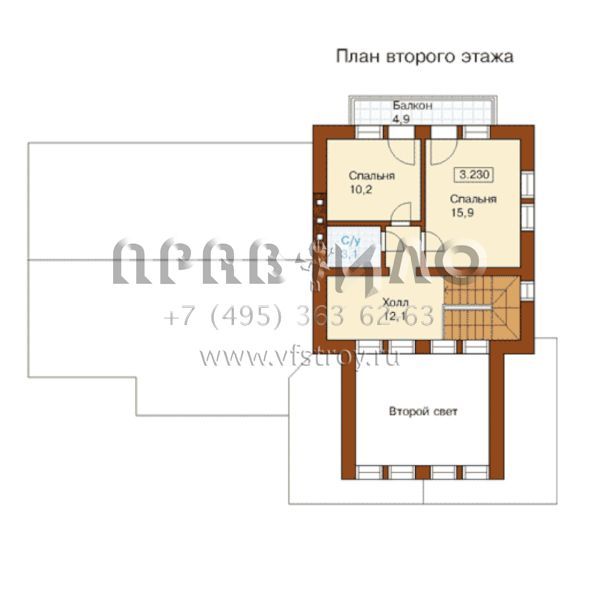 Проект дома в современном стиле S6-201(J-201-1P)