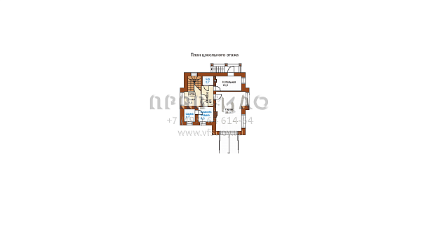 Проект дома с украшенными фахверком фасадами J-211-1K