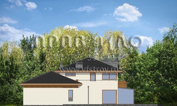 Проект стильного современного дома S8-426 (Южный)