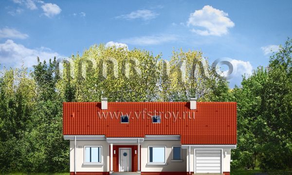 Проект элегантного загородного дома S8-148 (Луна)