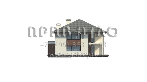 Проект частного дома в классическом стиле  S3-239 (Z156)