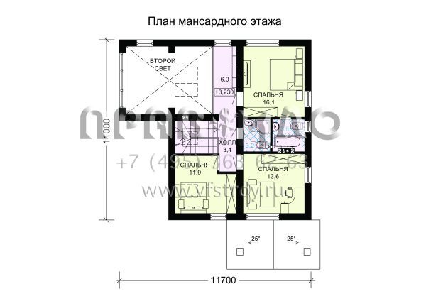 Проект оптимального загородного дома S7-149 (3-38)