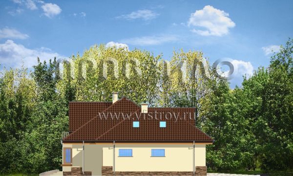 Проект комфортабельного загородного дома S8-293 (Майя 3)