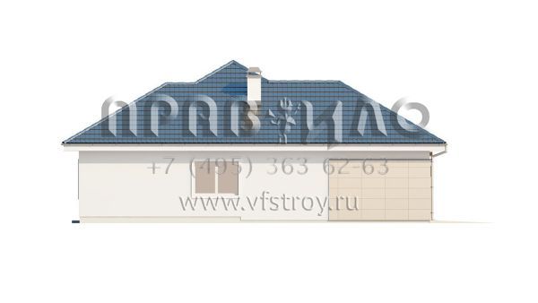 Проект компактного частного дома S3-164 (Z201)