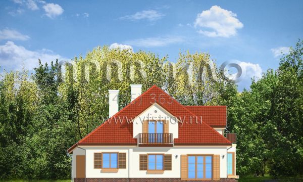 Проект дома для семьи из 5 человек S8-303-1 (Хорнувек 2)