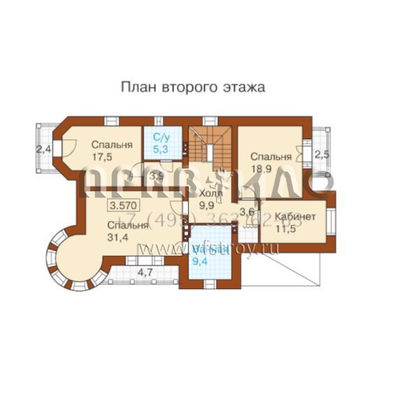 Проект привлекательного и уютного загородного дома S6-272(L-272-1K)