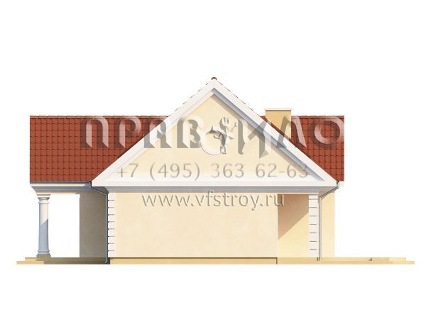 Проект уютного загородного дома S3-185-1 (Z9)