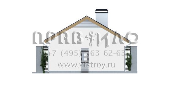 Проект компактного домика  S3-80-1 (Z255)