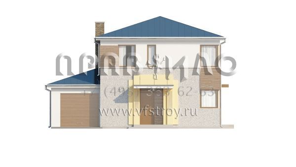 Проект в стиле классического модерна  S3-134-2 (ZX47)