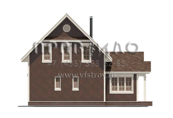 Каркасный Дом S6-112(H-112-1S)