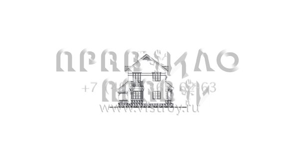 Компактный кирпичный коттедж S6-141(G-141-1K)