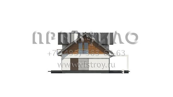 Проект частного дома для двух семей  S3-233 (Z247)