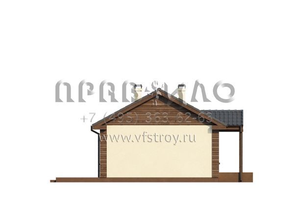 Проект уютного бунгало S3-51 (Z11)