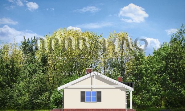 Проект комфортного частного дома S8-110-4 (Солнечный с Гаражом)