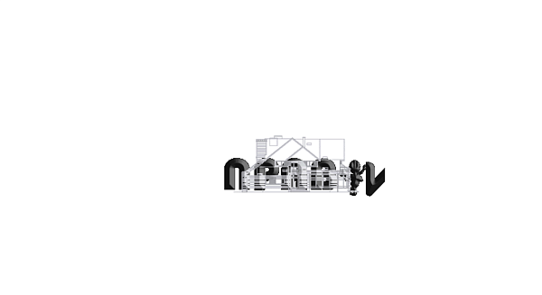 Роскошный загородный двухэтажный особняк с гаражом и верандой M-568-1K