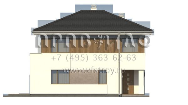 Проект энергоэффективного дома  S3-115 (Z295)