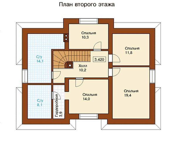 Уютный Коттедж S6-212(L-212-1K)