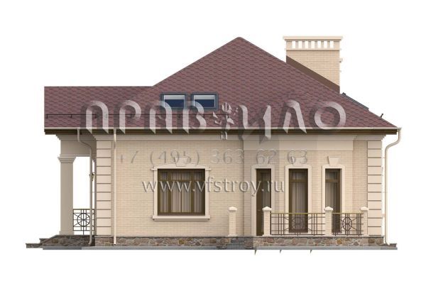 Дом с мансардой S6-327(K-327-1P)