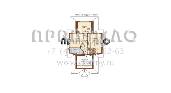 Уютный и компактный финский коттедж G-209-1P