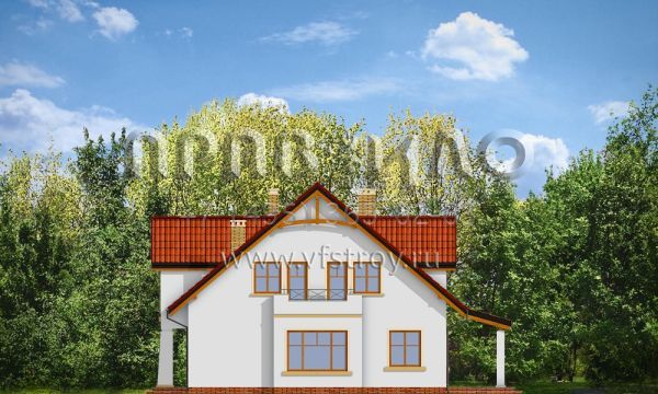 Проект дома с гаражом S8-257 (Любимчик)