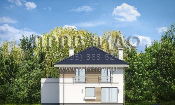 Проект европейского загородного дома S8-226-1 (Титан 4)