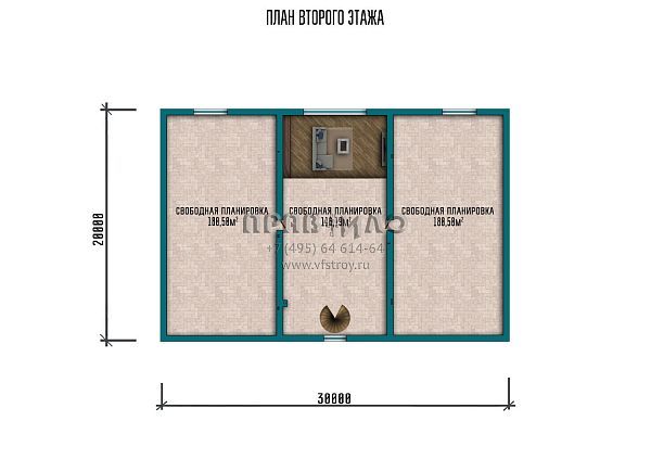 Проект большого дома с мансардой S2-974 (125-974-1МГ)