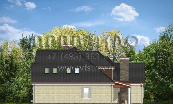 Проект элитного котеджа S8-458 (Даллас)